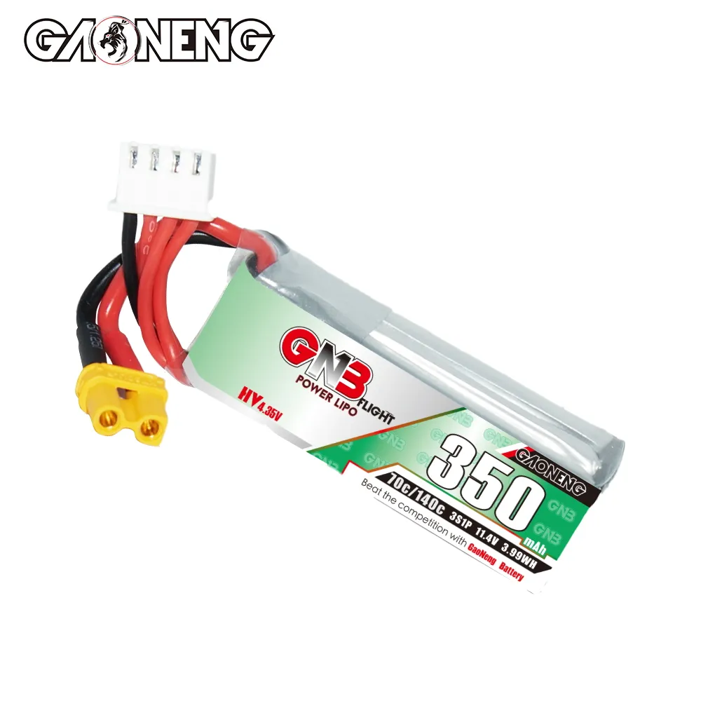 Gaoneng GNB 350mAh 3S 70C LiPo - Walksnail Avatar Hd Goggles X ulasan dan harga