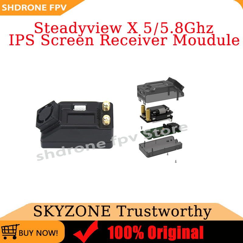 New SKYZONE SteadyView X IPS S - Skyzone Steadyview X Receiver Module ulasan dan harga