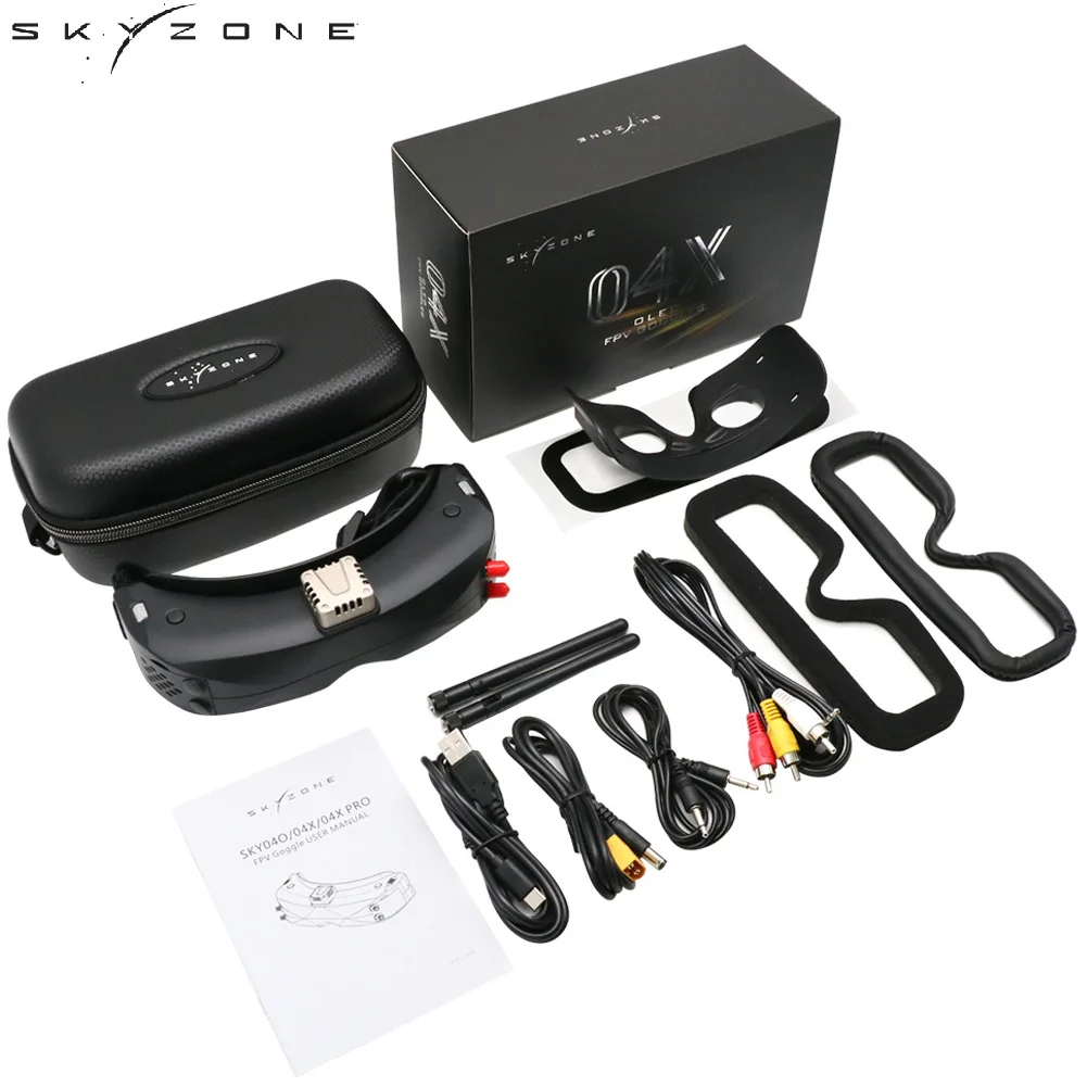 SKYZONE SKY04X PRO Fpv goggles - Skyzone Sky04X Pro Oled Fpv Goggles ulasan dan harga