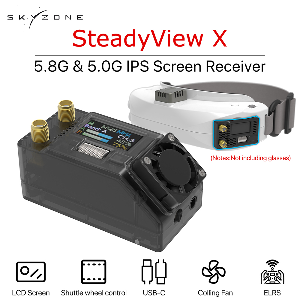 SKYZONE Steadyview X 5/5.8G Re - Skyzone Steadyview X Receiver Module ulasan dan harga
