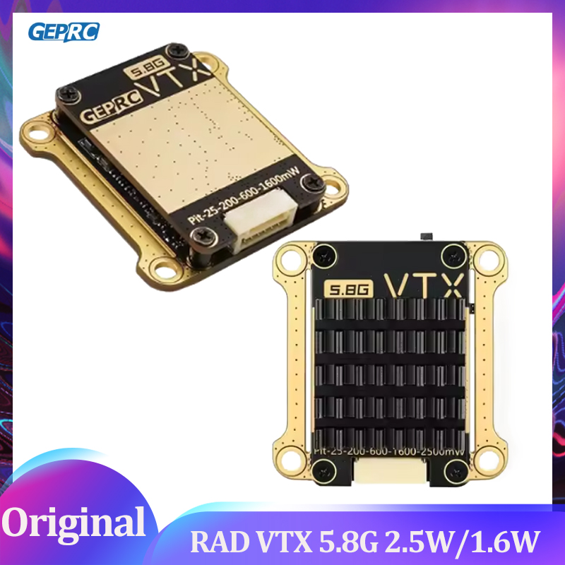 GEPRC RAD VTX 5.8G 1.6W 2.5W 4 - Geprc Rad Vtx 5.8G 2.5W ulasan dan harga