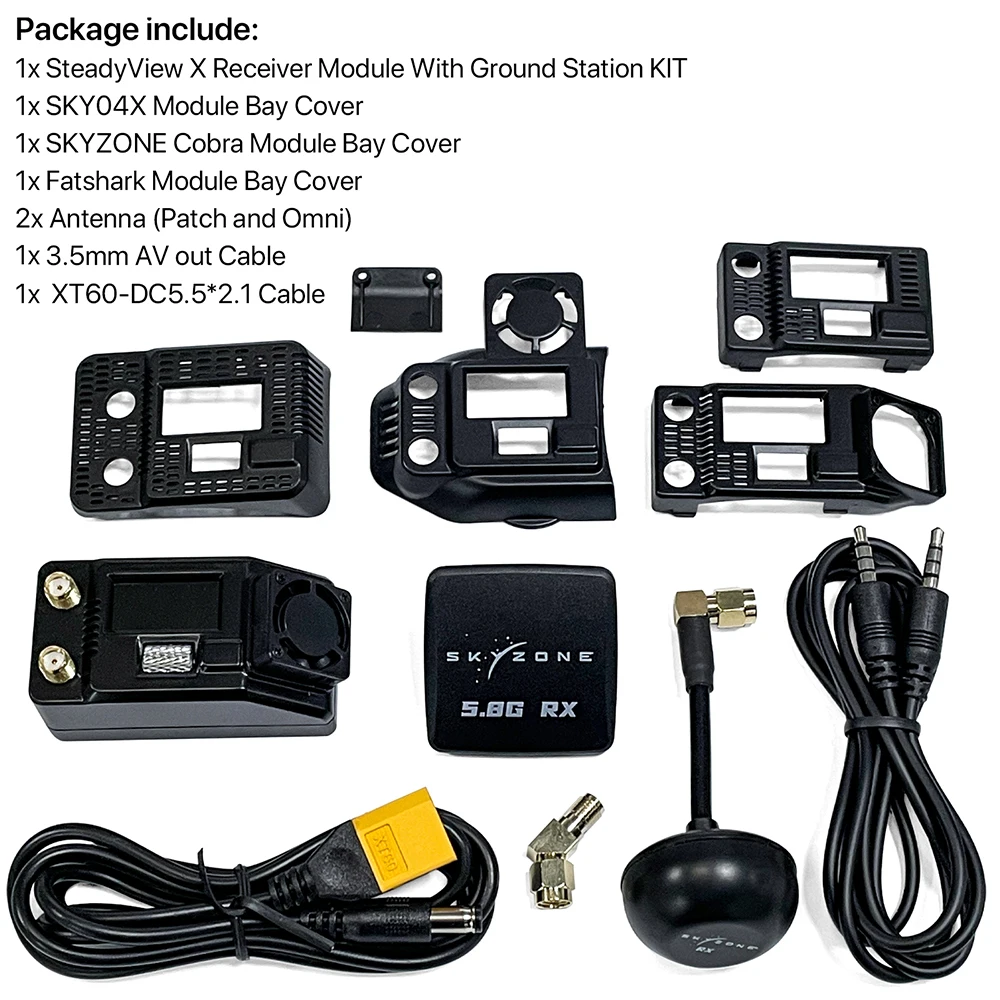 SKYZONE Steadyview X 5.0G 5.8G - Skyzone Steadyview X Receiver Module ulasan dan harga