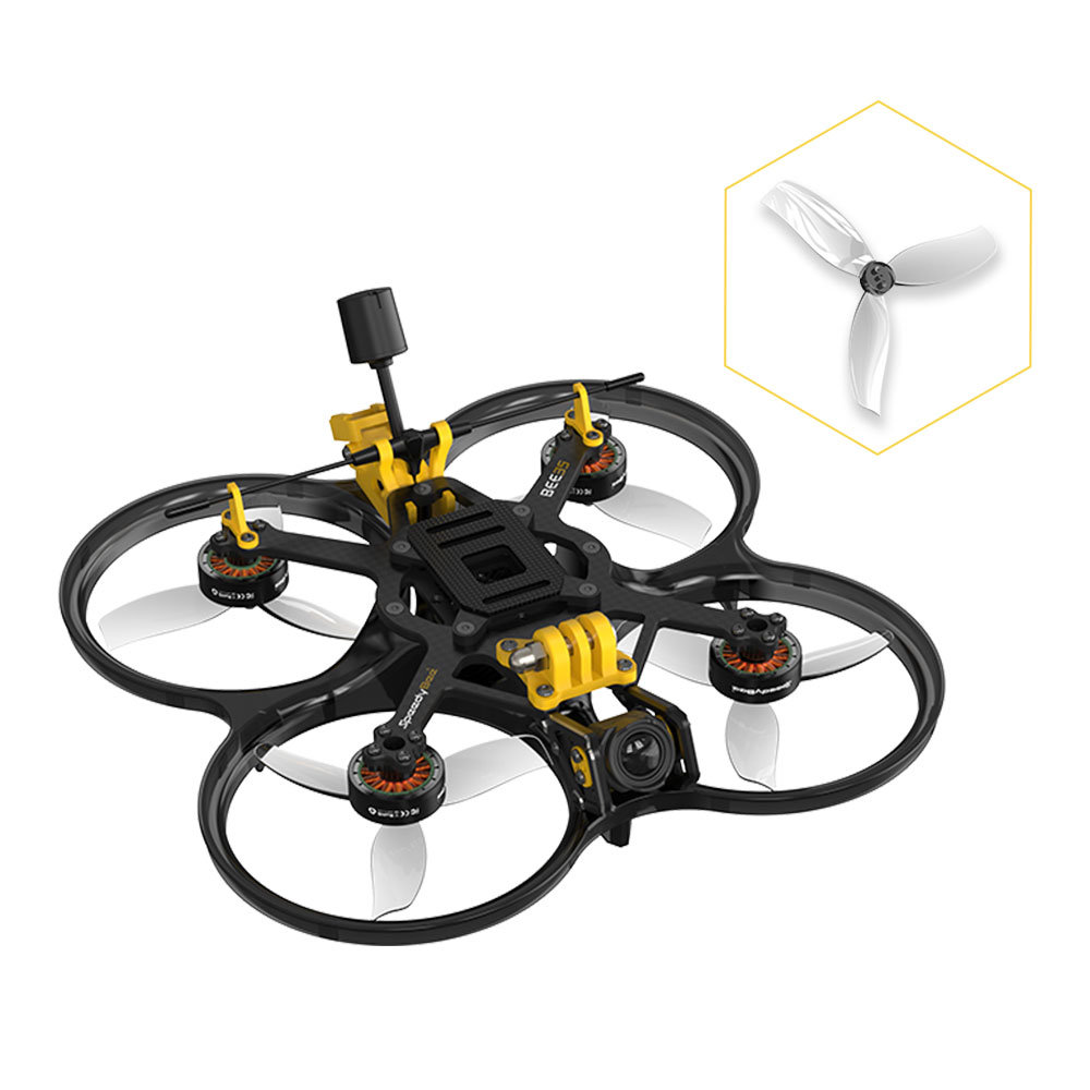 HQProp D90MMX3‑GR‑PC Tri‑Blade - Walksnail Avatar Hd Goggles X ulasan dan harga